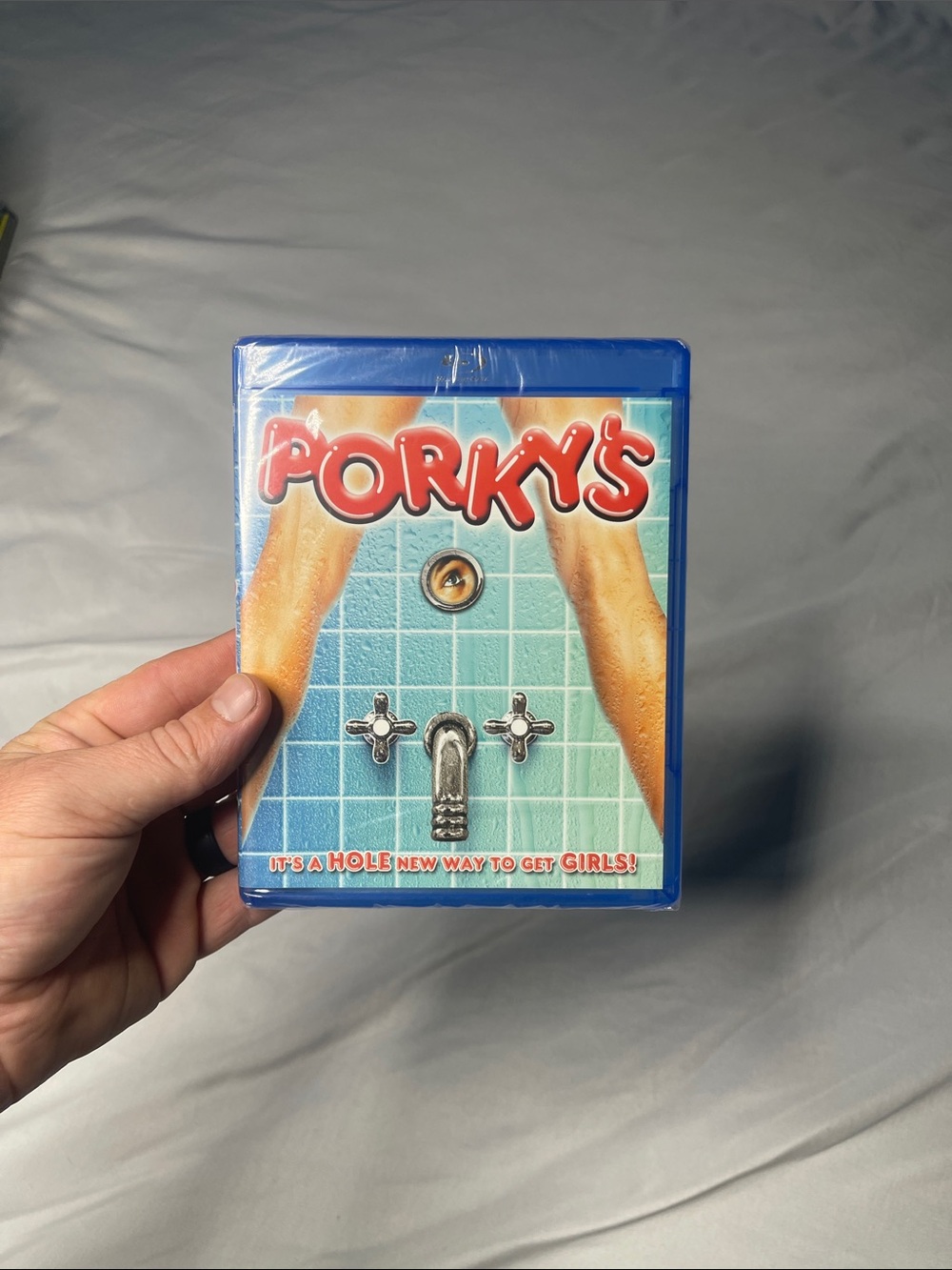 Porky's Blu-ray — Blue Collector Case
